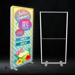 Gran oferta, publicidad promocional personalizada, caja de luz LED SEG portátil, marco de aluminio - Product Image 2