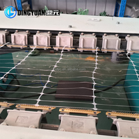 Machine de fabrication de filets anti-oiseaux en géomate plastique 3D pour la construction