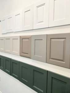 Entrepôts et usines, vente en gros d'armoires de cuisine RTA noires, meilleure qualité, armoires prêtes à assembler, ensemble d'armoires RTA blanches - Product Image 3