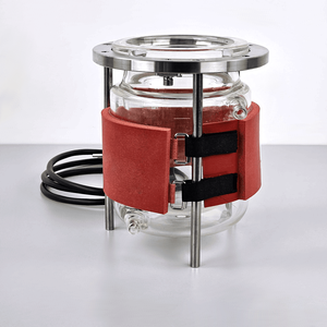 Bande chauffante en silicone 220V, élément chauffant pour cuve de fermentation en verre, bioréacteur en verre pour culture cellulaire, installation par velcro - Product Image 1