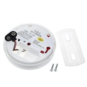 <strong>Independent</strong> Alarm Fire <strong>Smoke</strong> Sensor <strong>Detector</strong> 85dB Photoelectric Monitor Home Security System for Family Guard Office Restaurant - Product Image 6