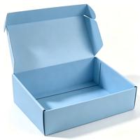 Boîte d'expédition en carton ondulé kraft brun écologique et recyclable en forme d'avion, avec pelliculage mat, gaufrage et doublure en mousse pour vêtements