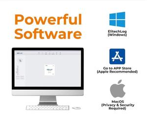 เครื่องบันทึกข้อมูลอุณหภูมิแบบดิจิตอลพร้อมจอ LCD พลาสติก USB สำหรับ OEM วัดอุณหภูมิสูงสุด/ต่ำสุด ใช้กับตู้เย็นทางการแพทย์ วัดอุณหภูมิวัคซีนในตู้เย็น - Product Image 5