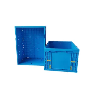 Venta al por mayor UE AS/RS Industrial de alta resistencia apilable de almacenamiento de plástico plegable caja de distribución de contenedores Cajas para la venta