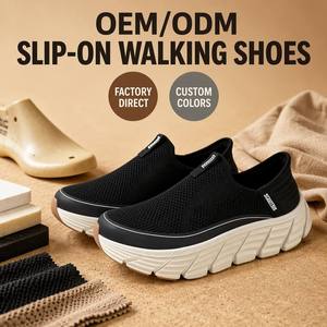 Mocassini da Uomo con Lacci OEM ODM |   Scarpe Estive da Passeggio con Tomaia in Rete Traspirante |   18 Anni di Esperienza - Product Image 2
