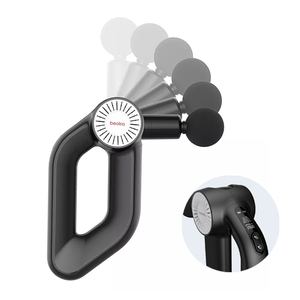 Beoka 30スピードミニマッサージガン8 D6加熱/冷却ヘッド12MM振幅ヘビーデューティハンドヘルドLCDタッチスクリーン筋膜ボディ - Product Image 1