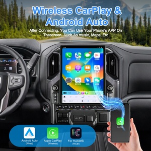 NaviHua 15.6" Multimedia Android Car Radio for Chevrolet Silverado GMC Sierra 2019 2021 <b>Auto</b> Head Unit Monitor Carplay Upgrade - Product Image 3