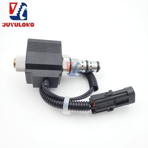 Ekskavatör SY55-10 60C 75-9 pilot emniyet kilidi solenoid valf bobini valf gövdesi valf çekirdeği montajı JUYULONG Marka 3 Ay - Product Image 4
