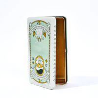Boîte en fer blanc rectangulaire personnalisée et recyclable pour l'emballage alimentaire, artisanat et autocollants