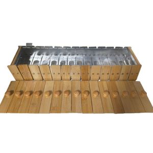 Bamboo Moxibustion Box 62x15.5x9cm Du Meridian Moxibustion For Back And Abdomen Heating Therapy - Product Image 4