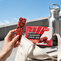 OEM Private Label Granola Bar Latte Kelapa Segar untuk Pengganti Makanan dengan Nutrisi Makanan Sehat Grosir dalam Kemasan Kotak Besar