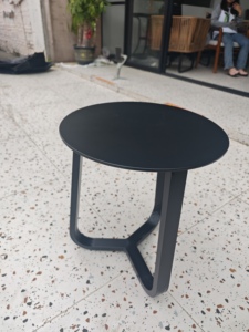 Venta Directa de Fábrica, Mesa de Café Personalizada, Simple, de Aluminio con Recubrimiento en Polvo, para Jardín, Exterior, Estilo Casual, para Resort - Product Image 4