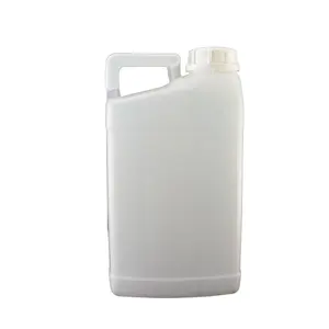 Contenedor de líquido de barril de plástico blanco HDPE de 4L de alta calidad para uso de alcohol y gasolina