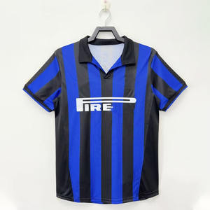 Uniforme Deportivo de Moda, Camisetas de Fútbol Retro Clásicas Vintage 98-99, Jersey de Fútbol Retro Personalizado, <span class=keywords><strong>Camiseta</strong></span> de Fútbol para Hombre - Product Image 1