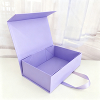 Boîte cadeau personnalisée de luxe en carton créatif, boîte à souvenirs de mariage portable, emballage cadeau en papier