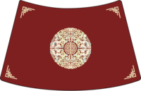 Napperons de table classiques de luxe écologiques résistants à l'huile imprimés, imperméables, en cuir PU PVC pour mariage, vente en gros