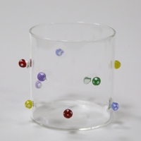 Lot de verres à café glacé en verre 3D personnalisés en forme de champignon pour la vente en gros
