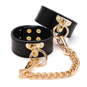 Kit de Bondage para Cama de 8 Piezas, Juego de Restricción de Cuero Genuino, Esposas, Collar, Mordaza, Juguetes Sexuales Eróticos para Mujeres, Parejas, Juegos para Adultos - Product Image 4