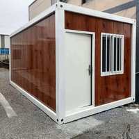 Casa Contenedor Desmontable de Panel Sándwich Transpirable con Aislamiento Térmico para Sitios de Campamento Minero en Climas Extremadamente Fríos