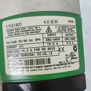 UNI1405 380V 4KW UNIDRIVE d'occasion en bon état UNI1405 UNI1405 380V 4KW UNIDRIVE d'occasion en bon état UNI1405 - Product Image 6