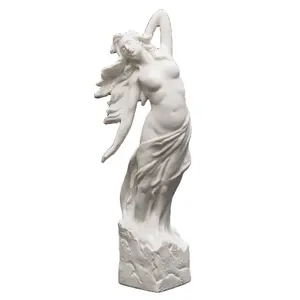 Estatuilla de hotel personalizada para hombre y mujer, estatua de cuerpo de lujo romana, decoración moderna, esculturas de arte para decoración del hogar de resina, productos únicos para comprar