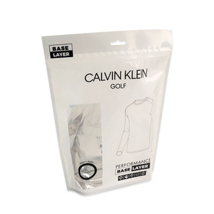 Factory sell customized logo print clothing packaging zip lock bag - Product Image 1