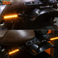 Luces Intermitentes LED de Alta Calidad para Motocicleta, 12V, Color Ámbar, con Marcado E, Luz Secuencial
