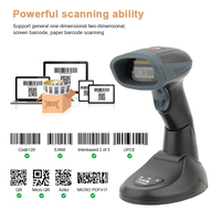 Luckydoor K-625BT Pemindai Nirkabel CMOS Hands-free Pemindai Barcode 2D Modul Android dengan Pengisi Daya