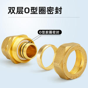 Conexión de Compresión 1216 para Tuberías de Aluminio y Plástico, Accesorios para Tuberías Solares 1620, Calefacción por Suelo Radiante, Conductos de Cobre 2025, Reductor - Product Image 2