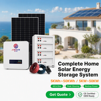 Système d'énergie solaire hybride domestique 5kW 10kW 12kW avec système de stockage d'énergie à batterie au lithium 10kWh 15kWh 20kWh 30kWh BMS WiFi CE