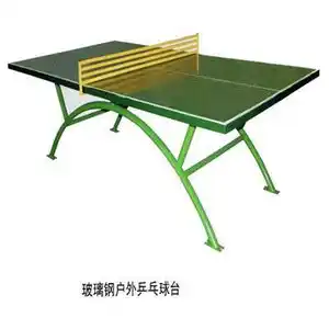 Venda por grosso de mesas de tênis de mesa ao ar livre de alta qualidade com logotipo de cor personalizado OEM