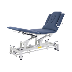 Table de physiothérapie Table de massage électrique Hi Low Civière de pédicure Table d'examen médical Lit d'écho Lit chiropratique Canapé - Product Image 3