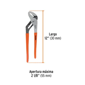 Pinze di Prolunga MASTER 36 con Manico in PVC da 12', TRUPER - Product Image 2