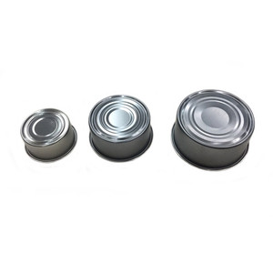 Food Grade In Metallo Anello di Tirare Barattolo di latta 100ML 200ML 300ML Vuoto Tonno di Alluminio di Pesce Banda Stagnata Lattine In magazzino - Product Image 5