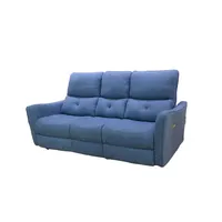 Fabrika oturma odası mobilya Recliner deri kanepe setleri, Recliner kanepe 3 2 1