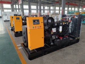 Générateur à moteur diesel et gaz naturel à châssis ouvert silencieux de 20 à 500 kW pour usage industriel, station électrique, usine, hôpital, avec ATS CE ISO - Product Image 5