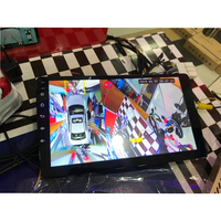 Système Android de 9 pouces Navigation par autoradio Système de surveillance par caméra de voiture à 360 degrés Connexion GPS USB Bande d'onde FM