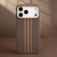 Coque de Téléphone JOYPORODO L152 en Cuir de Luxe pour iPhone 17 16 15 14 13 Pro Max, Housse de Protection Mobile pour Samsung S26 S25 S24 Ultra