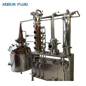 KOSUN Distillation Distillery Still Helmet Reflux Column For Whiskey Rum Gin Vodka