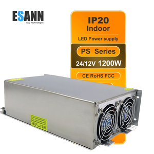 ESann Switching Power Supply 1200W Power Adapter Driver <strong>Transformer</strong> <strong>AC</strong> <strong>220V</strong>/110V DC 24V 50A SMPS for CCTV 3D Printer - Product Image 1