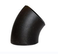 ASME B16.9 A234 WPB 90 Deg LR Coude à 90 degrés en acier au carbone SCH40 sans soudure