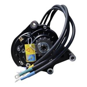 มอเตอร์แม่เหล็ก DKYS รุ่นลดความเร็วรอบแบบอินไลน์ 130-65H แบบลวดแบน 3 ขา 72V 3KW DK13065H-B รุ่น Outlet-Z กำลังสูงและความเร็วสูง - Product Image 3