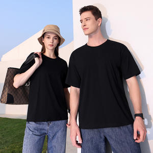 T-shirt Unisex Direto da fábrica Pesado Oversized Gota Ombro Cor Sólida Personalizado Silk Screen Printing Longo Comprimento Tecido De Malha - Product Image 3