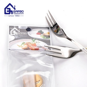 Khuyến mãi tùy chỉnh Flatware Set thép không gỉ gương đánh bóng vàng nổi xử lý Hoàng Gia món tráng miệng bánh trà nhỏ mật ong muỗng - Product Image 5