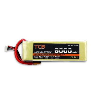 TCB Fabrik Großhandel RC Lipo Akku 2S-6S 6000mAh 35C LiCoO2 500 Zyklen für RC Flugzeug Auto Boot Akkupack - Product Image 6