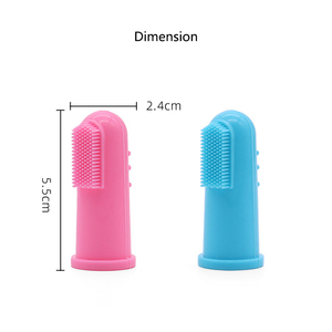 Kit de Cepillado Dental de Silicona para Mascotas, Cepillo de Dientes de Dedo para <span class=keywords><strong>Gatos</strong></span>, Perros, <span class=keywords><strong>Cachorros</strong></span> y Gatitos, Limpieza Dental y Cuidado Bucal, Venta al Por Mayor de Fábrica - Product Image 6