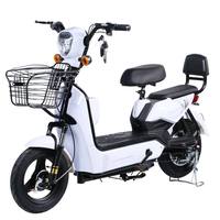 Scooter Eléctrico Urbano de Lujo de 500W con Motor Trasero de Alta Potencia, Controlador Electrónico Inteligente Integrado y Batería Nueva de 48V