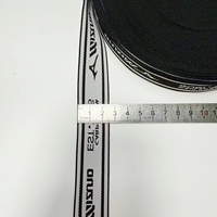 Bande élastique en polyester antidérapante de haute qualité de 25 cm, logo personnalisé en relief, motif rayé, ceinture pour boxer