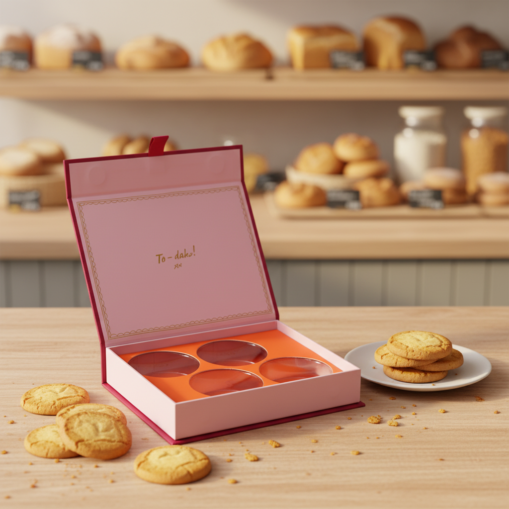 Boîte de style livre avec insert en plastique