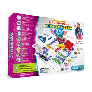 ZNATOK #979 | Kits Eletrônicos para Crianças (Embalagem Inglesa) Science Toy